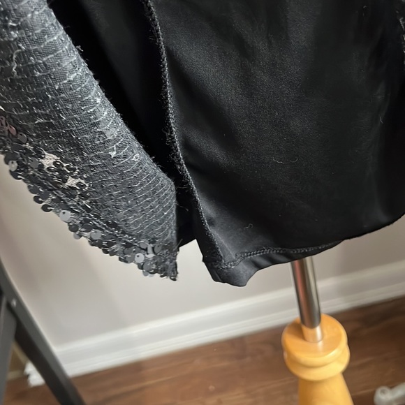 Matte Sequin Holiday Dress - Picture 6 of 10